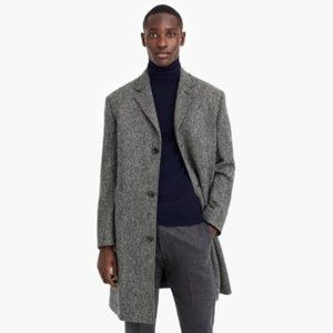 J Crew Ludlow wool topcoat herringbone NWT